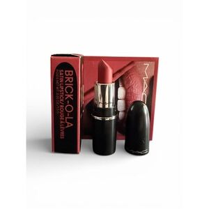 MINI Brick-O-La Red Satin Lipstick | MAC